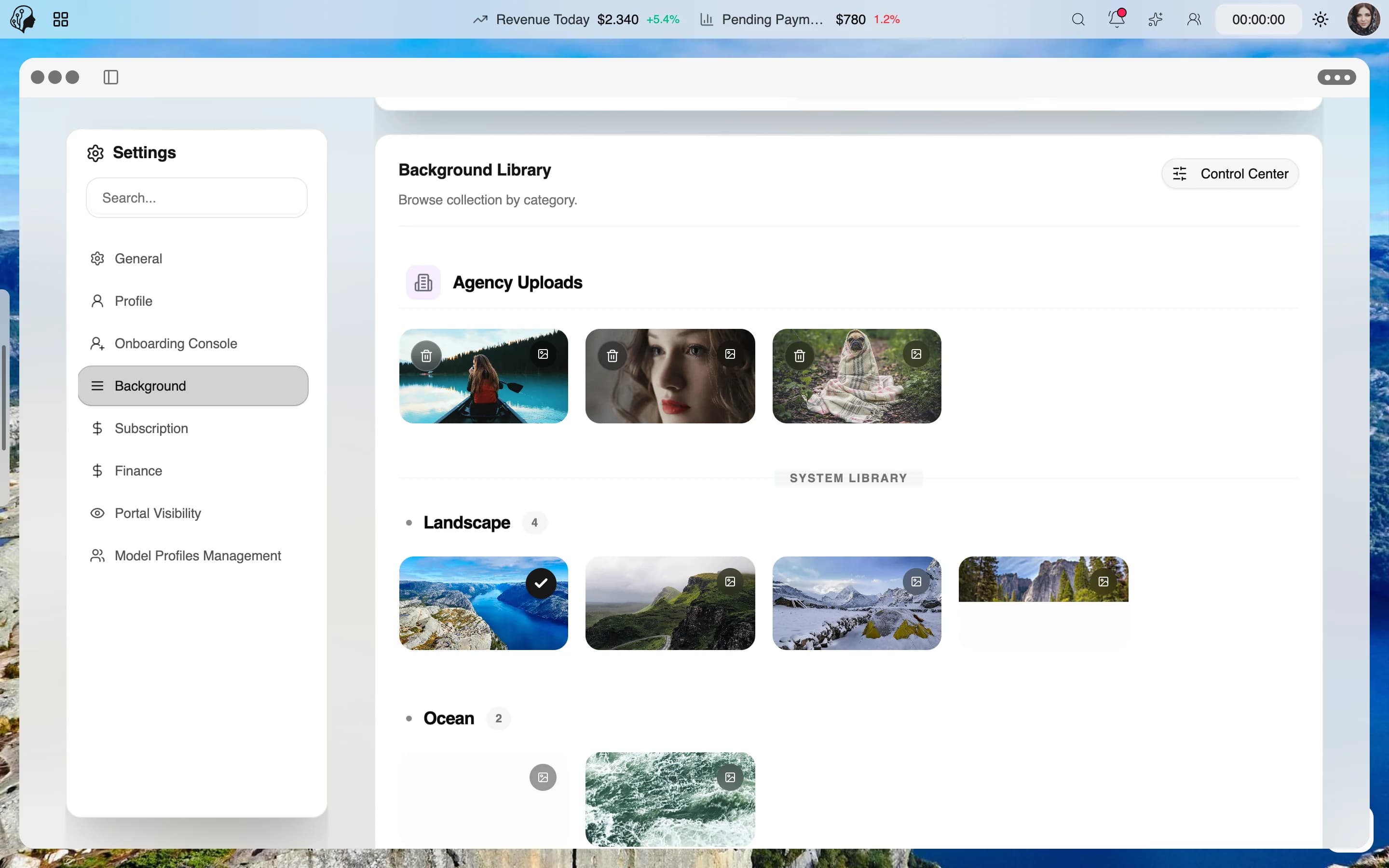 ModelSuite Backgrounds & Themes